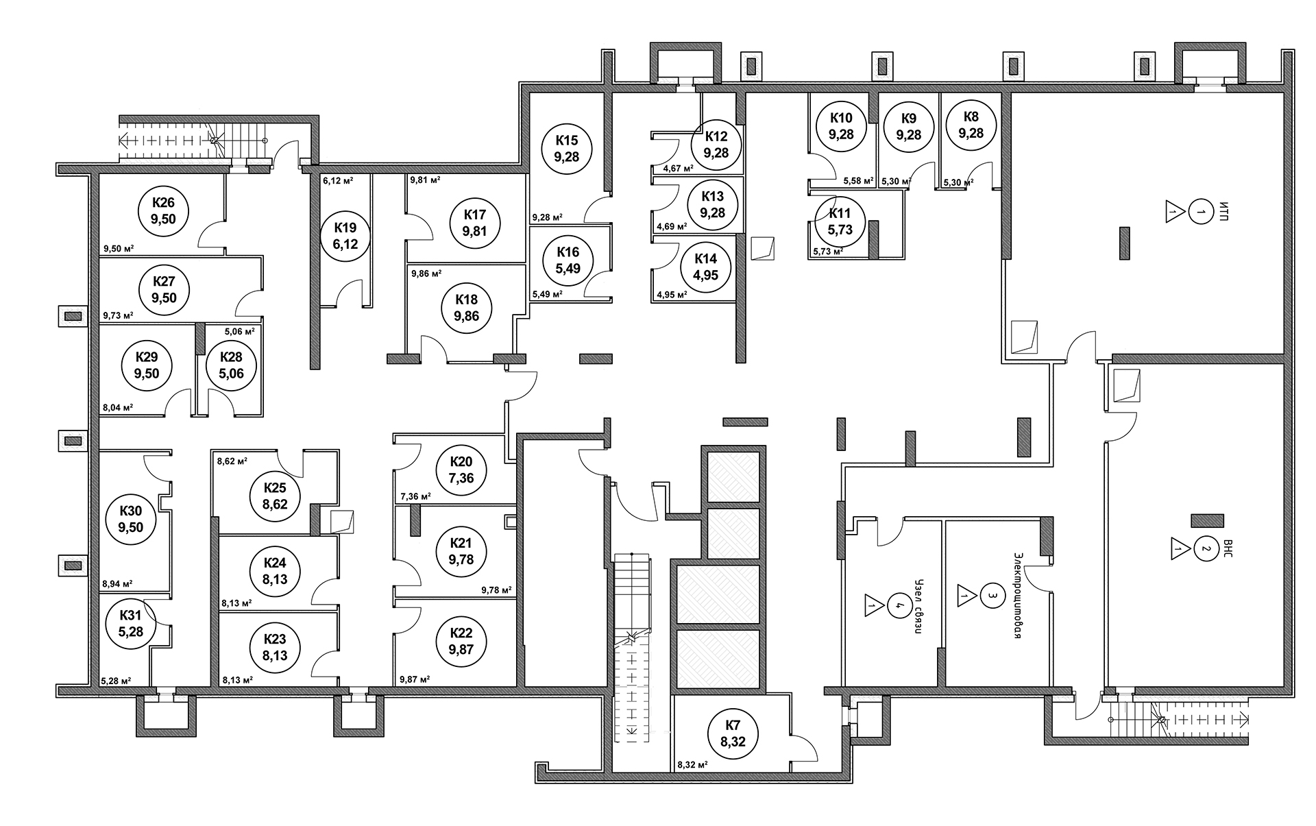 ЦОКОЛЬНЫЙ ЭТАЖ ДОМ 1 НОВАЯ