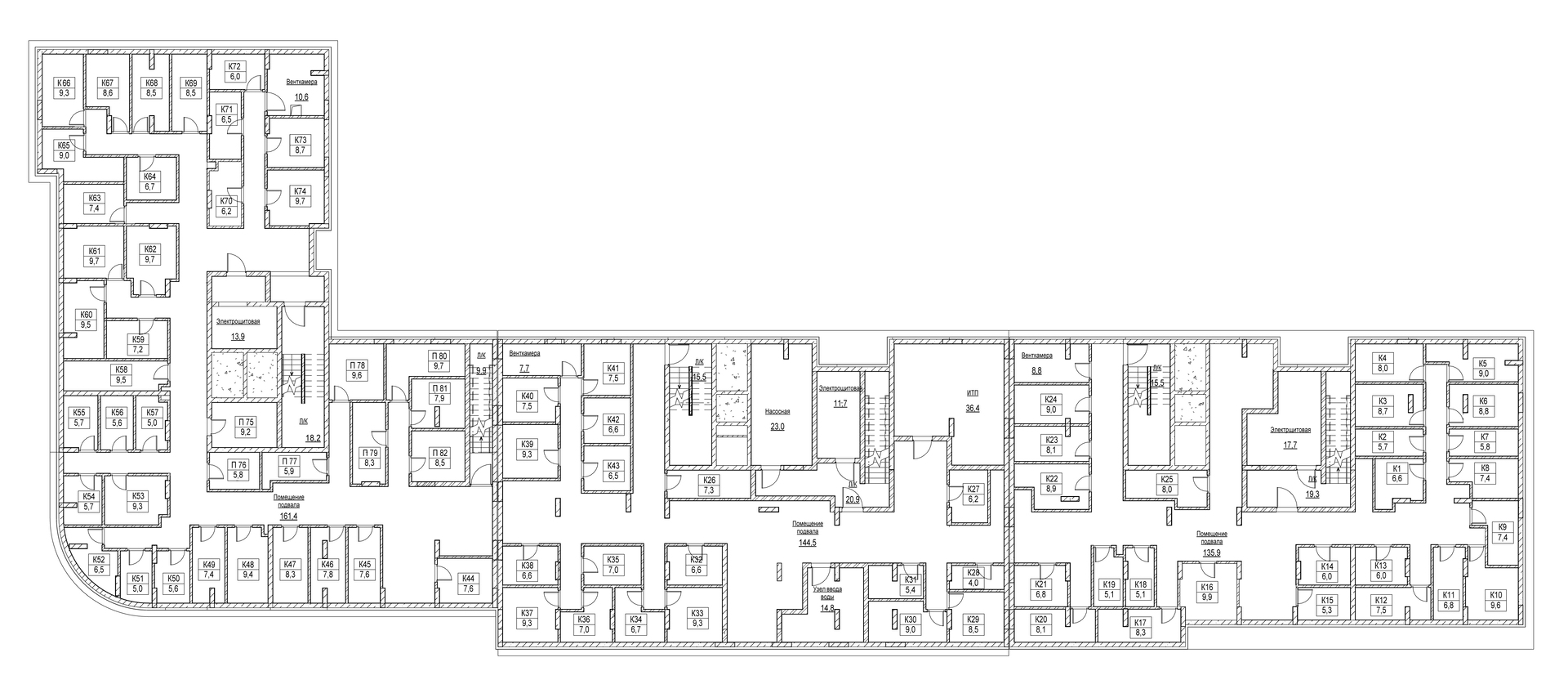 ЦОКОЛЬНЫЙ ЭТАЖ 