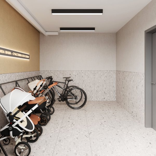 Выделенная колясочная зона