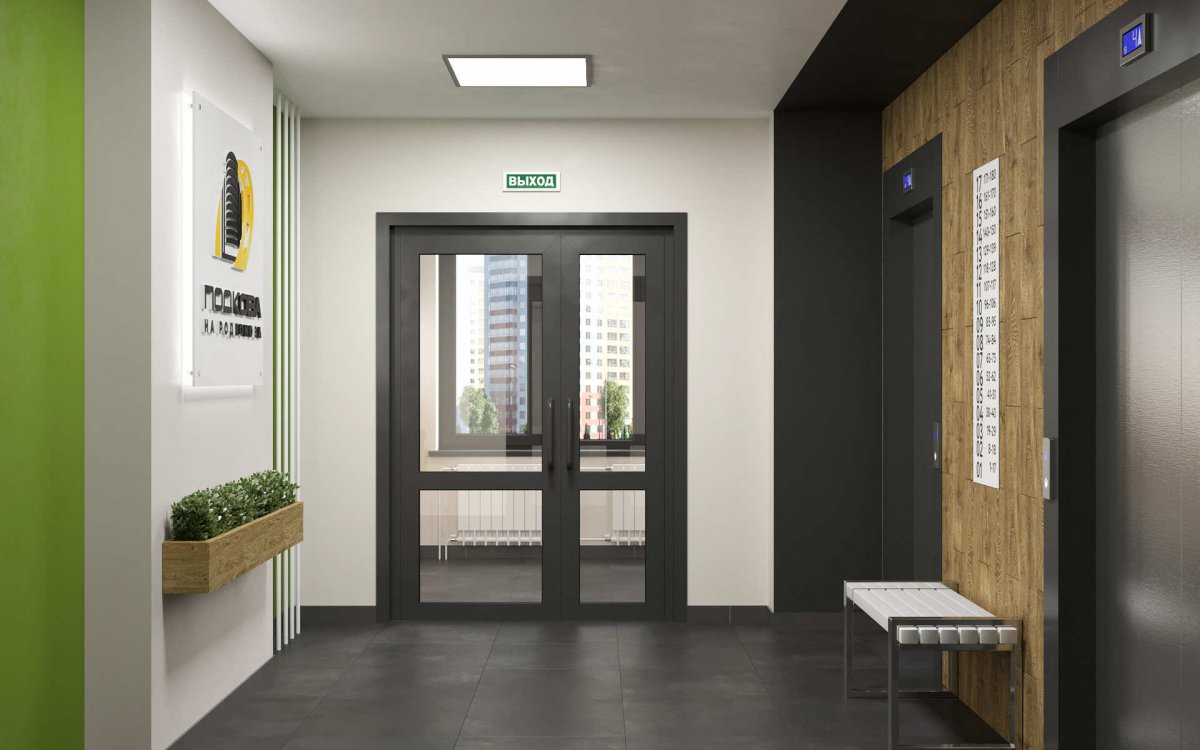 Колясочная и дизайнерская отделка холлов