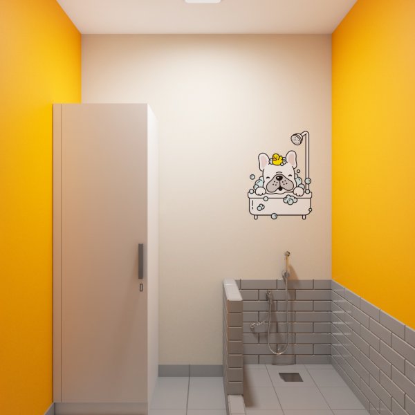 Современный душ для собак